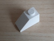 Lego 3040a biały Slope 45° 2 x 1 pusty