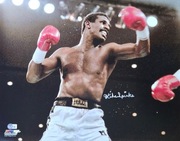 Autograf MICHAEL SPINKS duża fotografia 40x50 cm z certyfikatem BECKETT