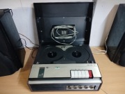Wzmacniacz lampowy stereo magnetofon Philips 