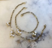 Bransoletka z perełkami naturalnymi