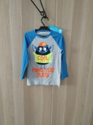 Nowa koszulka chłopięca 122 długi rękaw Pepco