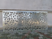 Ogrodzenia przęsła nowoczesne panele wycinane CNC