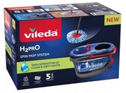 Mop obrotowy Vileda H2pro microfibre komplet zestaw systemem czystej wody