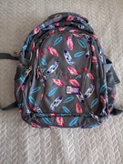 Plecak do szkoły, piórka, St.Right 