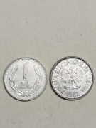 Moneta 1 zł z 1982 roku . PRL