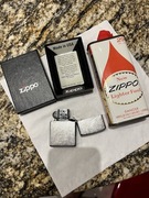 Zippo Street Chrome + opakowanie benzyny lata 60-70