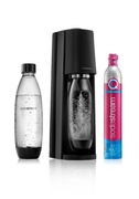 Saturator SODASTREAM Terra Black + nabój CO2 + Butelka Fuse 1L Czarny