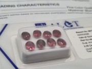 8 pcs Spinel - 3.29 ct - Antwerp Laboratory for Gemstone Testing (ALGT) 