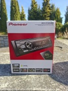 Pioneer MVH-S120UBW Radio samochodowe MP3 USB AUX białe podświetlenie