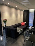 Kanapa czarna od tapicera 