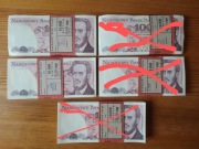 Paczka bankowa 100 złotych 1988 r. seria TR.