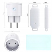 Gniazdko inteligentne z przełącznikiem magnetycznym bezprzewodowy 3600 W 