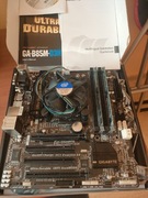 Płyta główna –Gigabyte B85M-D3H + Procesor Pentium G3430-3,3Ghz+ Ram 4 GB 