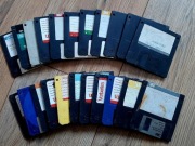 Dyskietki 3,5" 2HD 22 szt.