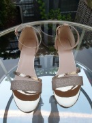 Shein Złote sandałki 40 