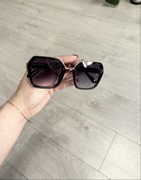 Okulary damskie przeciwsłoneczne czarne