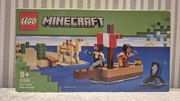 LEGO Minecraft 21259 Minecraft 21259 Żeglowanie statkiem pirackim