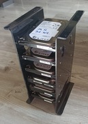 Zestaw 6 dysków 3.5 HDD + Stojak Ręcznie Robiony