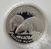 20 zł, BORSUK, 2011, stan menniczy,