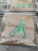 Kartka świąteczna życzenia z koperta jungle bells