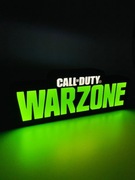 Lampka LED Call of Duty: Warzone – druk 3D | Logo gry | USB | 9,5 x 25,5 cm