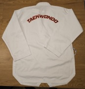 Dobok Taekwondo Fighting EMPIRE prążek | r160 | komplet - góra+dół+pas