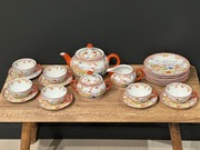 Japoński serwis porcelanowy do kawy 