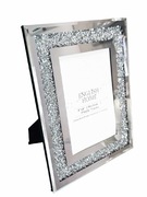 Srebrna ramka z pirytem glamour 10/15cm