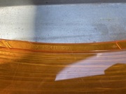 Pomarańczowe wkładki do reflektorów przód Ford Explorer 2013