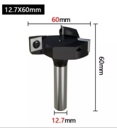 Frez trzpieniowy do planowania drewna 60 x 12,7mm