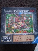 EXIT Puzzle W szklarni 368 elementów Ravensburger bdb+ raz ułożone