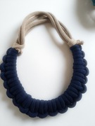 Naszyjnik Boho z bawełnianego sznurka