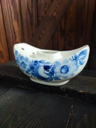 Fajansowy wazon ikebana