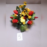 Wiązanka nagrobna Wielkanoc stroik 