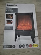 Grzejnik kominek elektryczny 1500 W SilverCrest z funkcją grzania