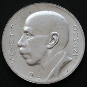 Brazylia 5000 reis 1936 - Santos Dumont - srebro - stan 1/2