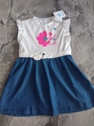 Mayoral sukienka dla dziewczynki krótki rękaw rozmiar 122