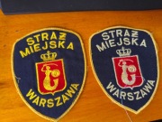 naszywki STRAŻ MIEJSKA WARSZAWA