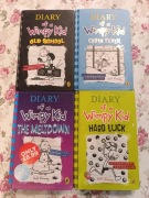 4x Diary Of A Wimpy Kid Dzienniczek Cwaniaczka po angielsku 