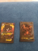 Dwie czarne karty pokemon