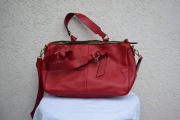 Czerwona torba damska na ramię