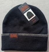 BLACK&DECKER czapka zimowa, rozmiar dla dorosłych, kolor czarny, 100% akryl