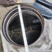 Okap i rura z przepustnicą