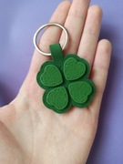 Brelok w kształcie czterolistnej koniczyny 
