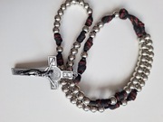 Różaniec mocny z linki paracord 
