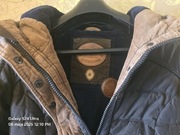 Kurtka z kapturem przeciwdeszczowa trekkingowa jesienna  NAKETANO S.