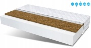 Materac 120x60 do łóżeczka pianka kokos COCO łózka dla dziecka