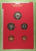 Bhutan zestav monety emitowane w 1979