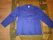 Bluza kurtka męska robocza odzież ochronna niebieska 54 XL 182 100% bawełna