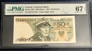 50 zł 1975 BE PMG 67